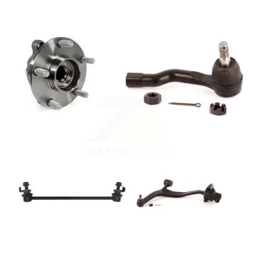 Front Right Bearing Lower Control Arm Outer Tie Rod Link Kit For 03-08 INFINITI FX35 RWD K7T-106612