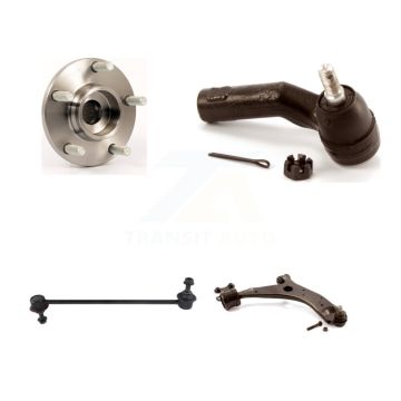 Front Right Bearing Lower Control Arm with Ball Joint Outer Tie Rod Link Kit For Mazda 3 K7T-106618