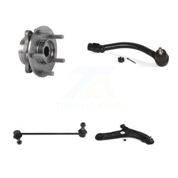 Front Right Bearing Lower Control Arm Outer Tie Rod Link Kit For Hyundai Elantra GT Base K7T-106619