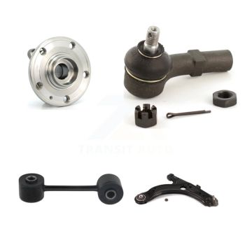 Front Right Bearing Lower Control Arm with BJ Outer Tie Rod Link Kit For Volkswagen Jetta K7T-106625