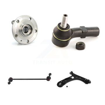 Front Right Bearing Lower Control Arm with BJ Outer Tie Rod Link Kit For Volkswagen Jetta K7T-106639