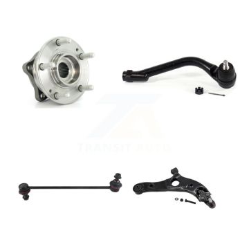 Front Right Bearing Lower Control Arm Outer Tie Rod & Link Kit For Hyundai Santa Fe Sport K7T-106641