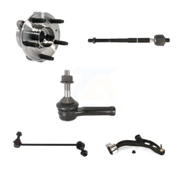 Front Right Bearing Lower Arm Tie Rod & Link Kit (5Pc) For Ford Police Interceptor Sedan K7T-106647