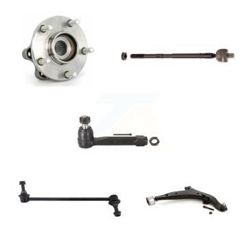 Front Right Bearing Lower Control Arm Tie Rod & Link Kit (5Pc) For 2004-2009 Nissan Quest K7T-106653