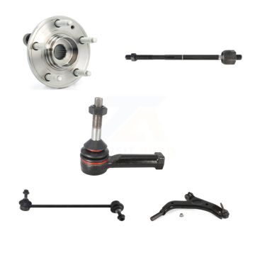 Front Right Bearing Lower Control Arm Tie Rod & Link Kit (5Pc) For Ford Taurus X Mercury K7T-106656