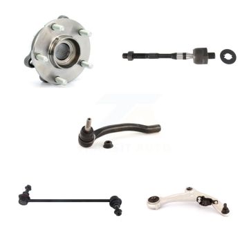 Front Right Bearing Lower Control Arm Ball Joint Tie Rod Link Kit (5Pc) For Nissan Altima K7T-106670