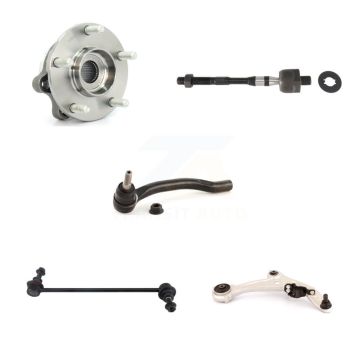 Front Right Bearing Lower Control Arm Ball Joint Tie Rod Link Kit (5Pc) For Nissan Altima K7T-106676