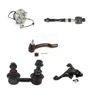 Front Right Bearing Lower Control Arm Tie Rod & Link Kit (5Pc) For Nissan Frontier Xterra K7T-106685