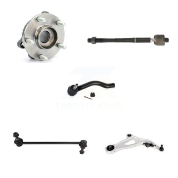 Front Right Bearing Lower Arm Tie Rod Link Kit (5Pc) For Nissan Pathfinder INFINITI QX60 K7T-106687