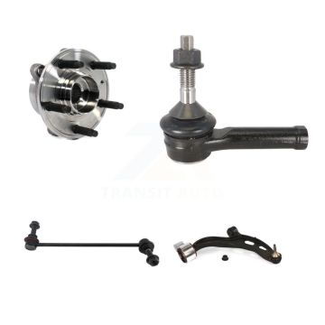 Front Right Bearing Lower Arm Outer Tie Rod & Link Kit For Ford Police Interceptor Sedan K7T-106691