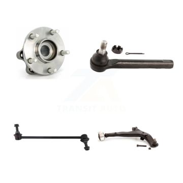 Front Right Bearing Lower Control Arm Outer Tie Rod Link Kit For 2003-2004 Nissan Murano K7T-106697
