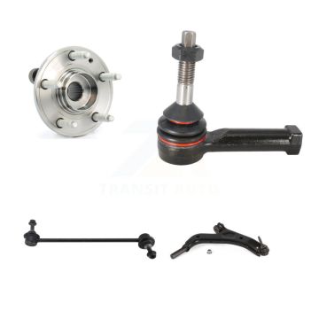 Front Right Bearing Lower Control Arm Outer Tie Rod & Link Kit For Ford Taurus X Mercury K7T-106701