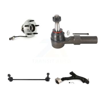 Front Right Hub Bearing Lower Control Arm Outer Tie Rod Link Kit For Saturn Vue Chevrolet K7T-106705