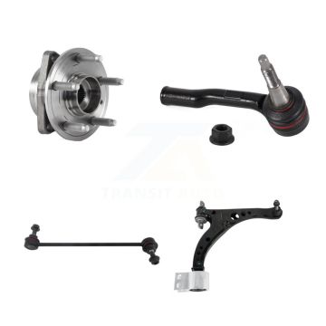 Front Right Bearing Lower Arm Outer Tie Rod & Link Kit For 2016-2019 Chevrolet Cruze Volt K7T-106710