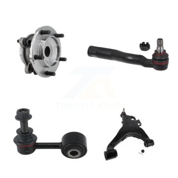 Front Right Bearing Lower Control Arm Outer Tie Rod & Link Kit For Toyota Tundra Sequoia K7T-106712