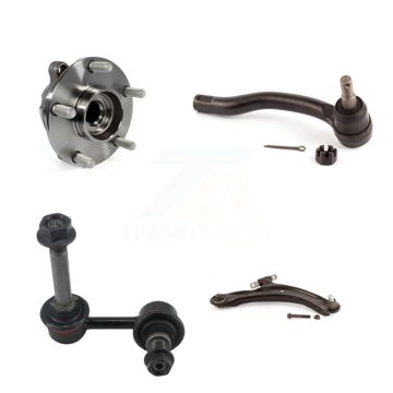 Front Right Bearing Lower Control Arm Outer Tie Rod Link Kit For Nissan 370Z Base/Touring K7T-106713