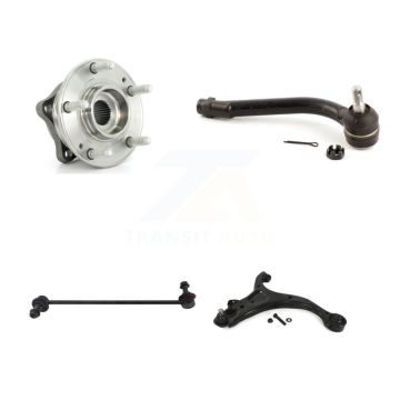 Front Right Hub Bearing Lower Control Arm Outer Tie Rod Link Kit For Hyundai Santa Fe Kia K7T-106719