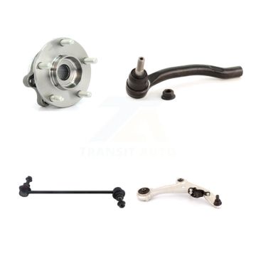 Front Right Bearing Lower Control Arm Outer Tie Rod Link Kit For 07-12 Nissan Altima 2.5L K7T-106720