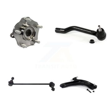 Front Right Hub Bearing Lower Arm Outer Tie Rod & Link Kit For Nissan Rogue Sport Qashqai K7T-106724