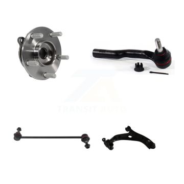 Front Right Bearing Lower Control Arm Ball Joint Outer Tie Rod Link Kit For Mazda 3 Sport K7T-106726
