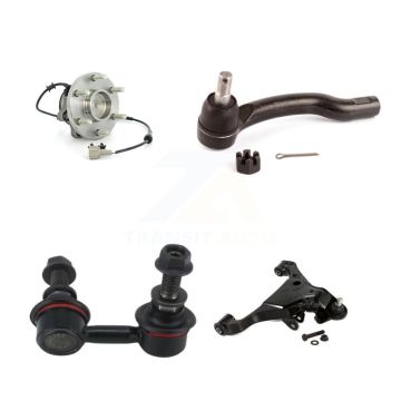 Front Right Bearing Lower Control Arm Outer Tie Rod & Link Kit For Nissan Frontier Xterra K7T-106733
