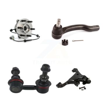 Front Right Bearing Lower Control Arm Outer Tie Rod & Link Kit For Nissan Frontier Xterra K7T-106734