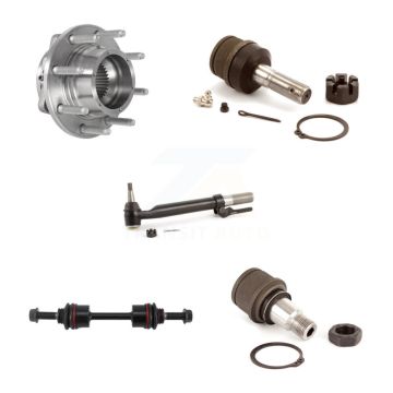 Front Left Hub Bearing Upper Lower Ball Joint Outer Tie Rod & Sway Bar Link Kit (5Pc) For K7T-106762