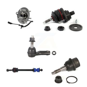 Front Bearing Upper Lower Ball Joint Outer Tie Rod & Link Kit (5Pc) For Ram 1500 Classic K7T-106800