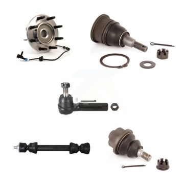 Front Bearing Upper Lower Ball Joint Outer Tie Rod Link Kit (5Pc) For Chevrolet GMC 2500 K7T-106813
