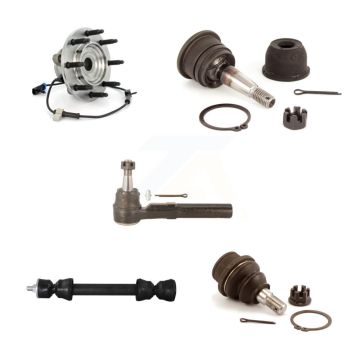 Front Bearing Upper Lower Ball Joint Outer Tie Rod Link Kit (5Pc) For Chevrolet Silverado K7T-106816