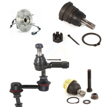 Front Bearing Upper Lower Ball Joint Outer Tie Rod Sway Bar Stabilizer Link Kit (5Pc) For K7T-106823