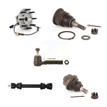 Front Bearing Upper Lower Ball Joint Outer Tie Rod Link Kit (5Pc) For Chevrolet Silverado K7T-106825