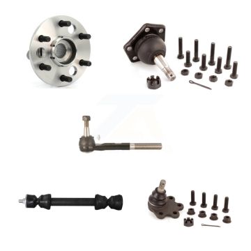Front Bearing Upper Lower Ball Joint Outer Tie Rod Link Kit (5Pc) For K1500 Chevrolet GMC K7T-106830