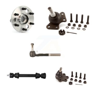 Front Bearing Upper Lower Ball Joint Outer Tie Rod Link Kit (5Pc) For K2500 Suburban GMC K7T-106832