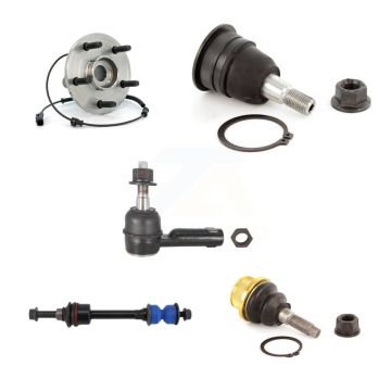 Front Bearing Upper Lower Ball Joint Outer Tie Rod Link Kit (5Pc) For Dodge Ram 1500 RWD K7T-106846