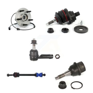 Front Bearing Upper Lower Ball Joint Outer Tie Rod Link Kit (5Pc) For Ram 1500 Dodge 4WD K7T-106849