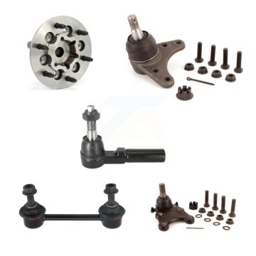 Front Bearing Upper Lower Ball Joint Outer Tie Rod Link Kit (5Pc) For Chevrolet Colorado K7T-106853