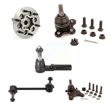Front Right Bearing Upper Lower Ball Joint Outer Tie Rod Link Kit (5Pc) For Chevrolet GMC K7T-106915