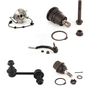Front Right Bearing Upper Lower Ball Joint Outer Tie Rod Link Kit (5Pc) For Chevrolet GMC K7T-106921
