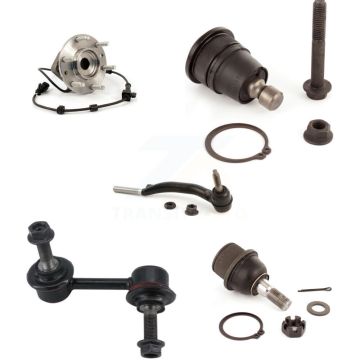Front Right Bearing Upper Lower Ball Joint Outer Tie Rod Link Kit (5Pc) For GMC Chevrolet K7T-106922