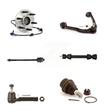 Front Bearing Upper Arm Lower Ball Joint Tie Rod Link Kit (6Pc) For Chevrolet GMC 1500 XL K7T-106934