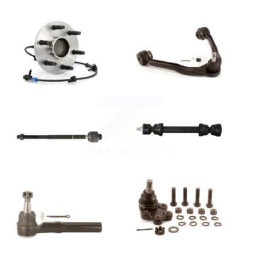 Front Bearing Upper Control Arm Lower Ball Joint Tie Rod Link Kit (6Pc) For Chevrolet GMC K7T-106936