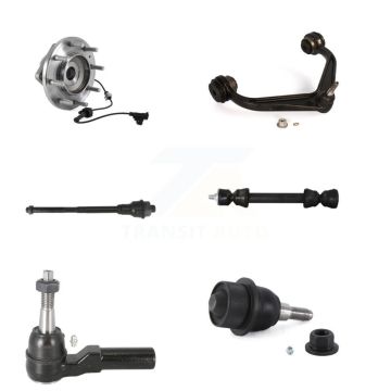 Front Bearing Upper Control Arm Lower Ball Joint Tie Rod Link Kit (6Pc) For GMC Sierra HD K7T-106969