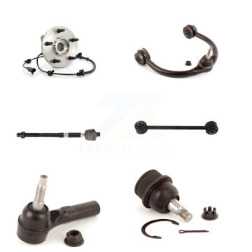 Front Left Hub Bearing Upper Arm Lower Ball Joint Tie Rod & Link Kit (6Pc) For Jeep Grand K7T-106972