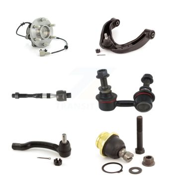 Front Left Bearing Upper Control Arm Lower Ball Joint Tie Rod & Link Kit (6Pc) For Nissan K7T-106978