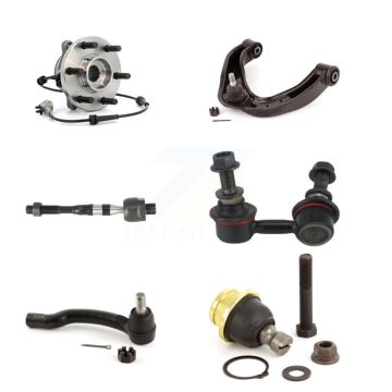 Front Left Bearing Upper Control Arm Lower Ball Joint Tie Rod & Link Kit (6Pc) For Nissan K7T-106979
