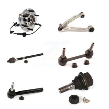 Front Left Bearing Upper Arm Lower Ball Joint Tie Rod & Link Kit (6Pc) For Hummer H3T H3 K7T-106986