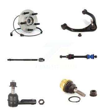 Front Left Bearing Upper Control Arm Lower Ball Joint Tie Rod & Link Kit (6Pc) For Dodge K7T-106989