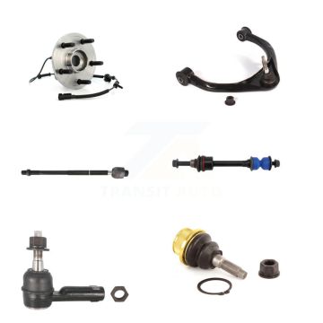 Front Left Bearing Upper Arm Lower Ball Joint Tie Rod & Link Kit (6Pc) For Dodge Ram 1500 K7T-106991