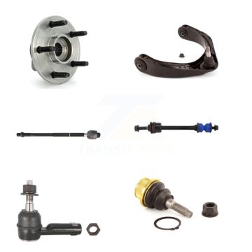 Front Left Bearing Upper Arm Lower Ball Joint Tie Rod & Link Kit (6Pc) For Dodge Ram 1500 K7T-107015